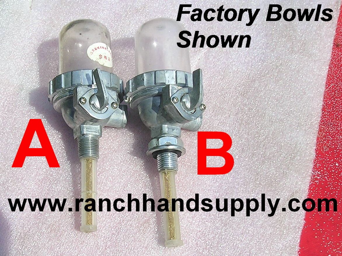 Replacement Jinma fuel sediment bowl assembly.